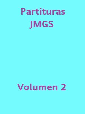 cover image of Partituras JMGS Volumen 2